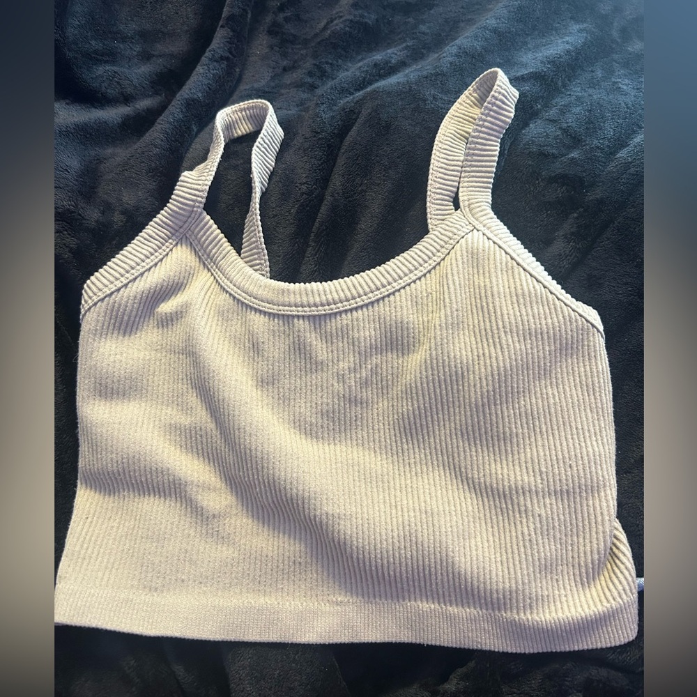 tan tank top